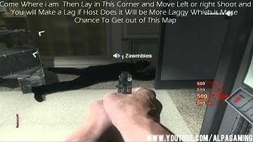 Black Ops Zombie Glitches - (No Lag Switch) Out of Map Five Tutorial