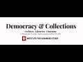 Democracy and collections monroe county history center a talk by hilary fleck