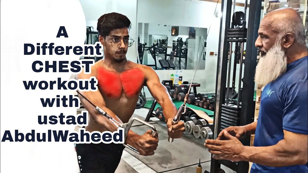 Adam Waheed Muscle chest workout | Bodybuilder Exercise | Guide by Workout Trainer Abdul ...