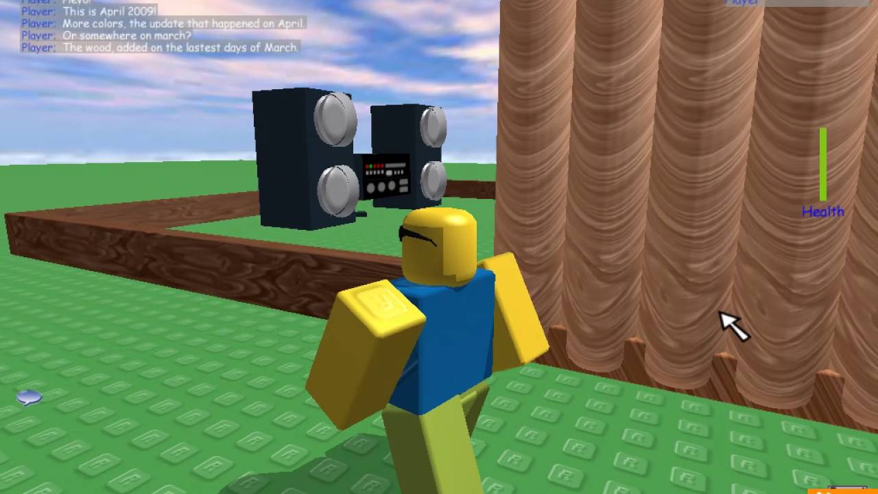 Roblox Apr 2009 Client Footage 1 Youtube - playing roblox 2009