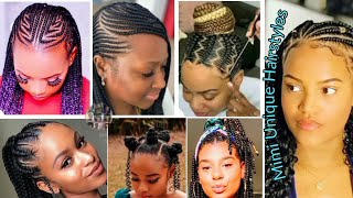 TOP BEST BEAUTIFUL NATURAL BRAIDS HAIRSTYLES IDEAS FOR BLACK WOMEN