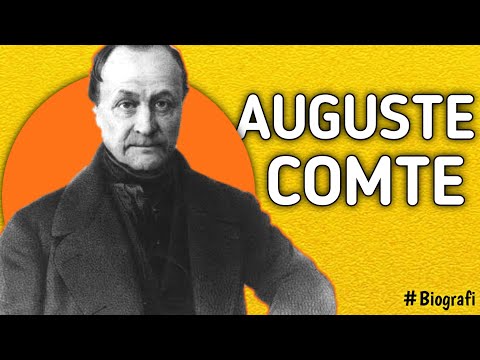 Auguste Comte-Biografi dan Teori