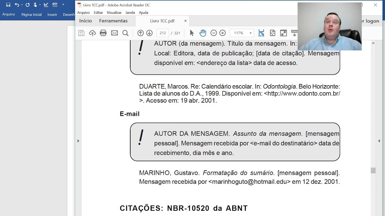 Como Referenciar Tcc Abnt