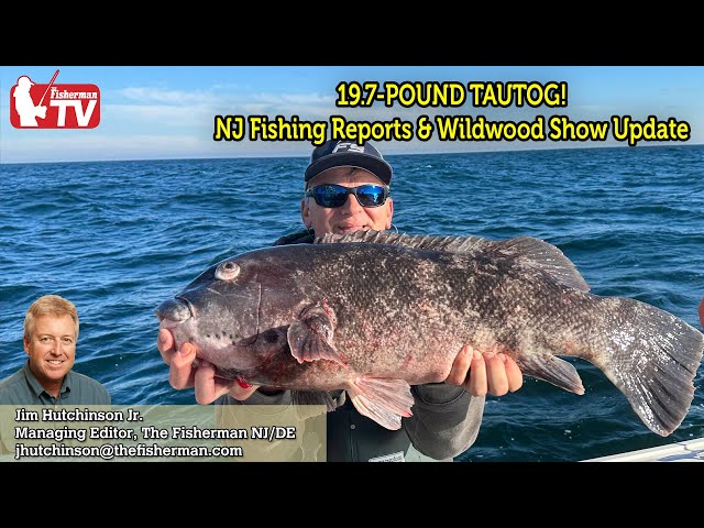 January 4th, 2024 New Jersey/Delaware Bay Fishing Report with Jim  Hutchinson, Jr. 