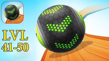 Going Balls - Gameplay Walkthrough Part 4 Levels 41-50 (Android, iOS) | Edge Of Game