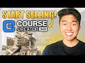 How to HOST Your Online Course and Start Selling (BEGINNER'S Guide!)