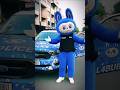 mobil polisi keren !?️ Badut Labubu, kuromi &amp; tung tung tung sahur #shorts