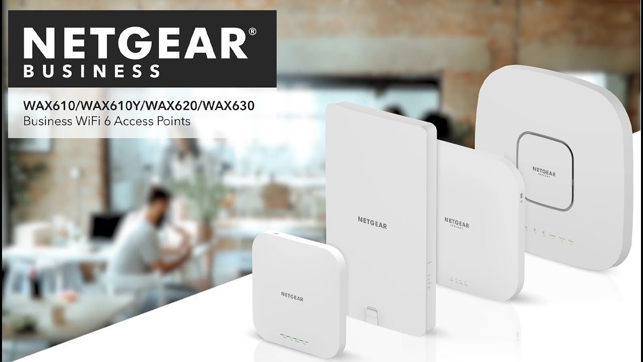 Introducing the Next Generation of Business WiFi 6 Access Points by NETGEAR  - YouTube