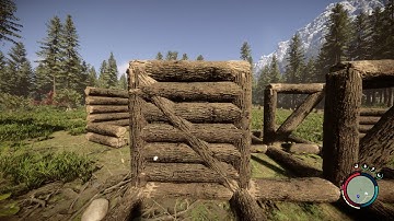 How to Build Stairs Next to Walls,  the Easy Way! (Post Patch 02) - Sons of the Forest