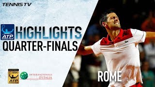 Highlights: Djokovic Ousts Kei, Sets SF Blockbuster Against Rafa In Rome 2018