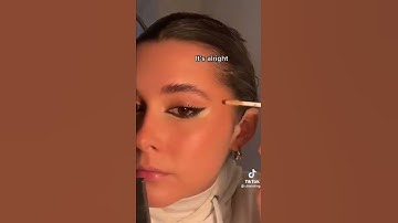 How to do the reverse cat Eye makeup  #shorts #eyemakeup @chiaraking