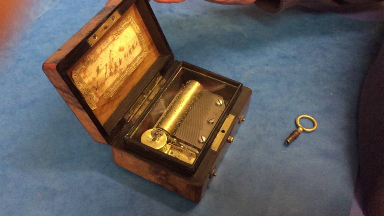 Antique Music Boxes For Sale Online - YouTube