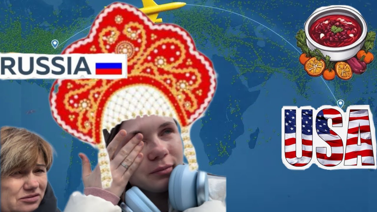 Going back to America from Russia /vlog