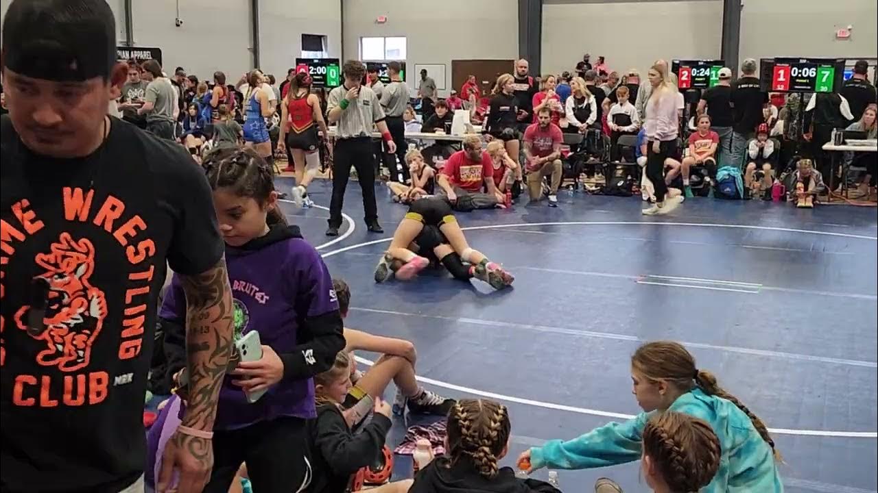 Myla Woolridge 110 Cedar Valley Duals Match 2 YouTube
