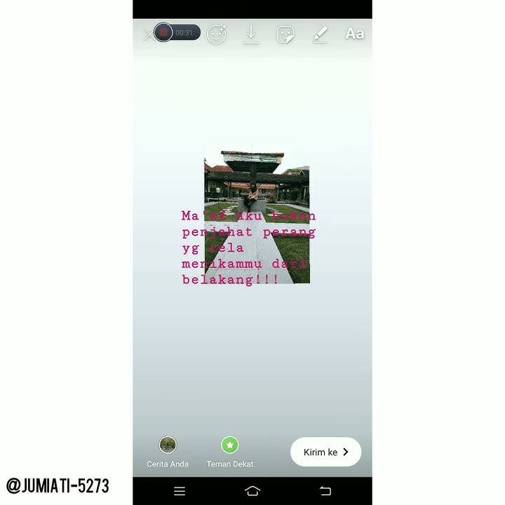 Weird_Genius SWEET SCAR, Snap wa paling keren 2019