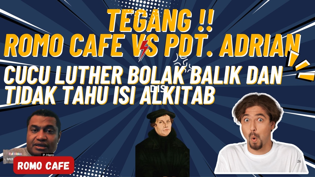 Tegang!! Romo CaFe VS Pdt Adrian: Membahas Misa, tradisi, inkulturasi sampai pada penyembahan. Simak
