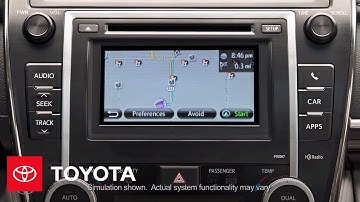 How-To: Display Audio and Voice Recognition with Entune® | Toyota