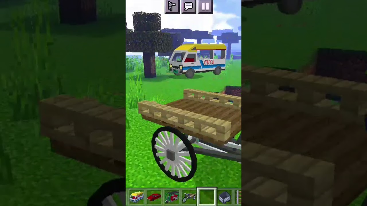 Minecraft More Vehicles Mod Shorts Shortsfeed Minecraftinhindi Youtube