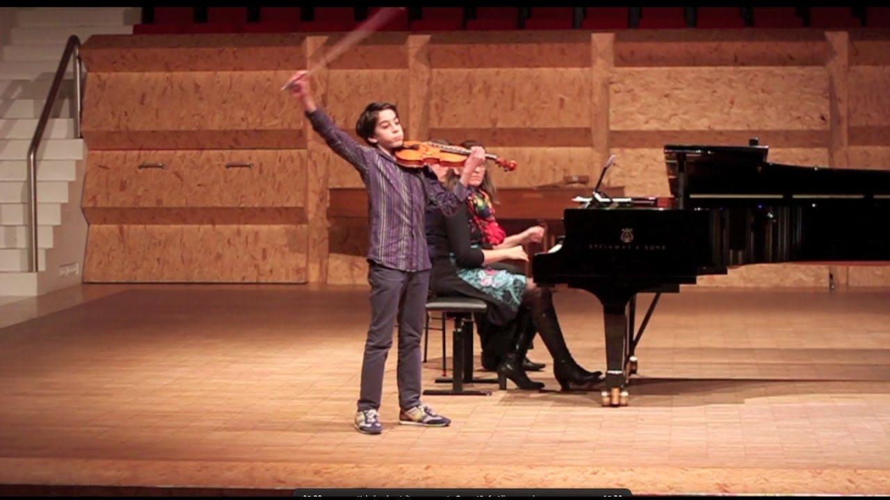 Kabalevsky violin concerto in C op 48 1 Allegro molto e con brio YouTube