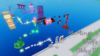 Roblox [48] - McMiner’s Stage Obby III (Showcase!) - Obby Builder