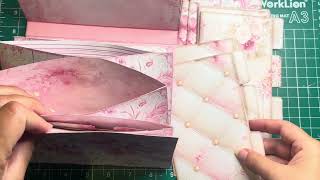 🌸 FLIP-THROUGH: The Ultimate Accordion Ephemera Holder & File Folders! | The Crimson Petal