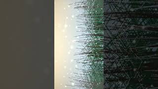 Christmas ornaments 4k Visual Loop | Python + Taichi CUDA | 60 FPS
