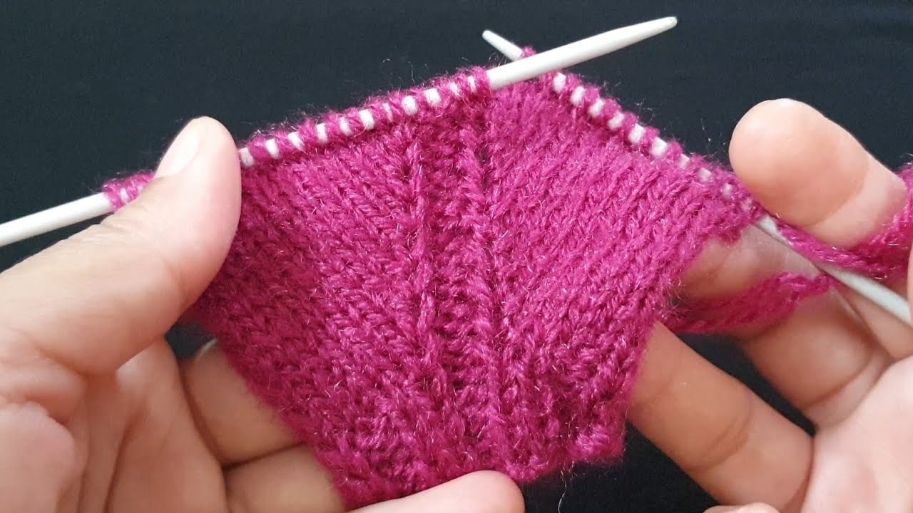 Stitches Increasing Method in Top to Down Sweater/ Knitting Patterns ...