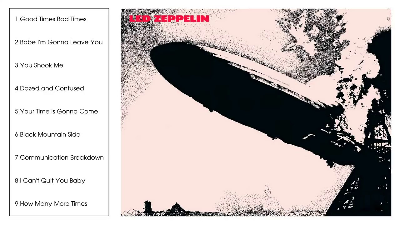 gået vanvittigt Visum Forbipasserende Led Zeppelin [Full Album 1969] - YouTube