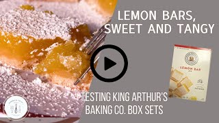 Lemon Bar Mix | King Arthur Baking Co. Box Set