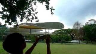 Foldable Wing Structure with Shape Memory Alloy Actuator 2nd and Succesful Flight test