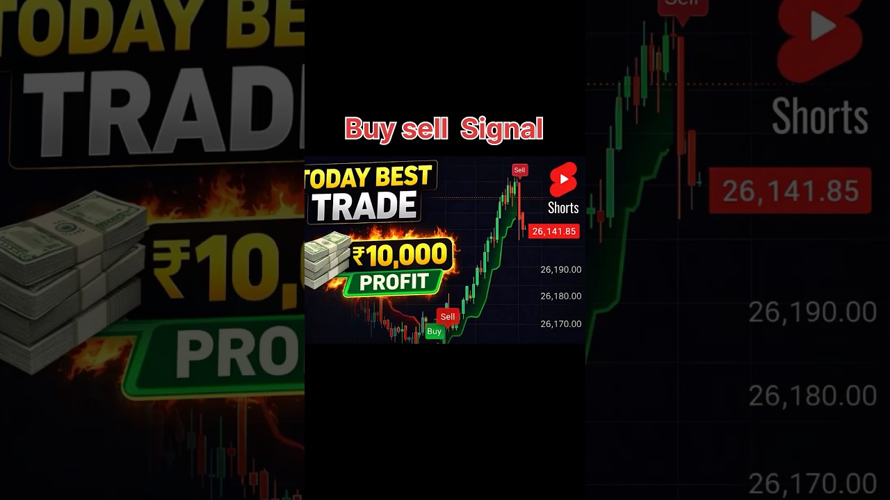 Today NIFTY best intraday trade 🔥  Simple setup + clean entry & exit 📈
