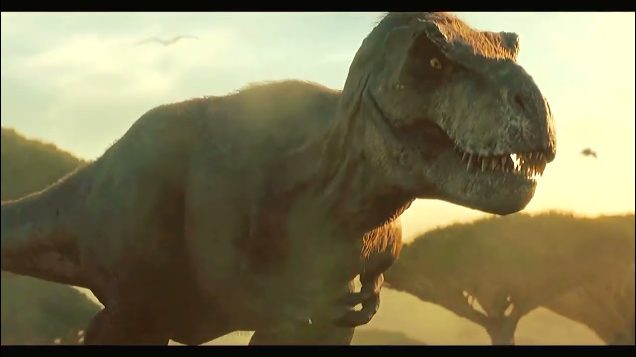 JURASSIC WORLD DOMINION Giganotossauro vs T-rex Logo no Início! [NOVO  TRAILER E NOVOS VAZAMENTOS] 