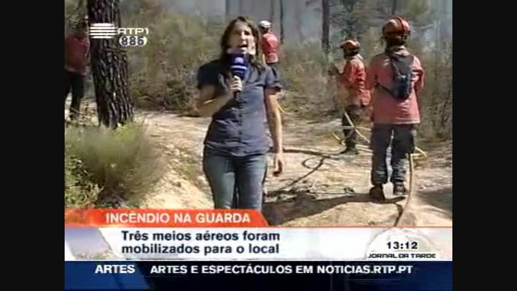 Incendios Bombeiros Benespera Guarda Portugal