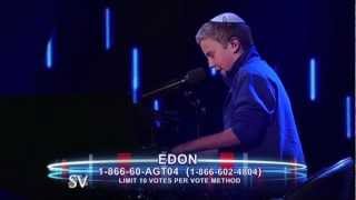 Edon Pinchot on America's Got Talent  The SemiFinals