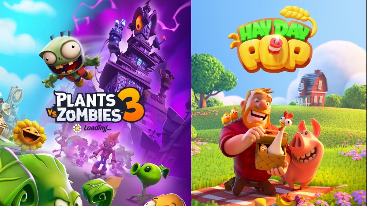 Plants vs. Zombies 3 VS Hay Day Pop , Which game is better? YouTube