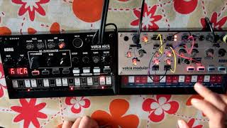 Korg Volca Kick &amp; Volca Modular - not ambient friendship