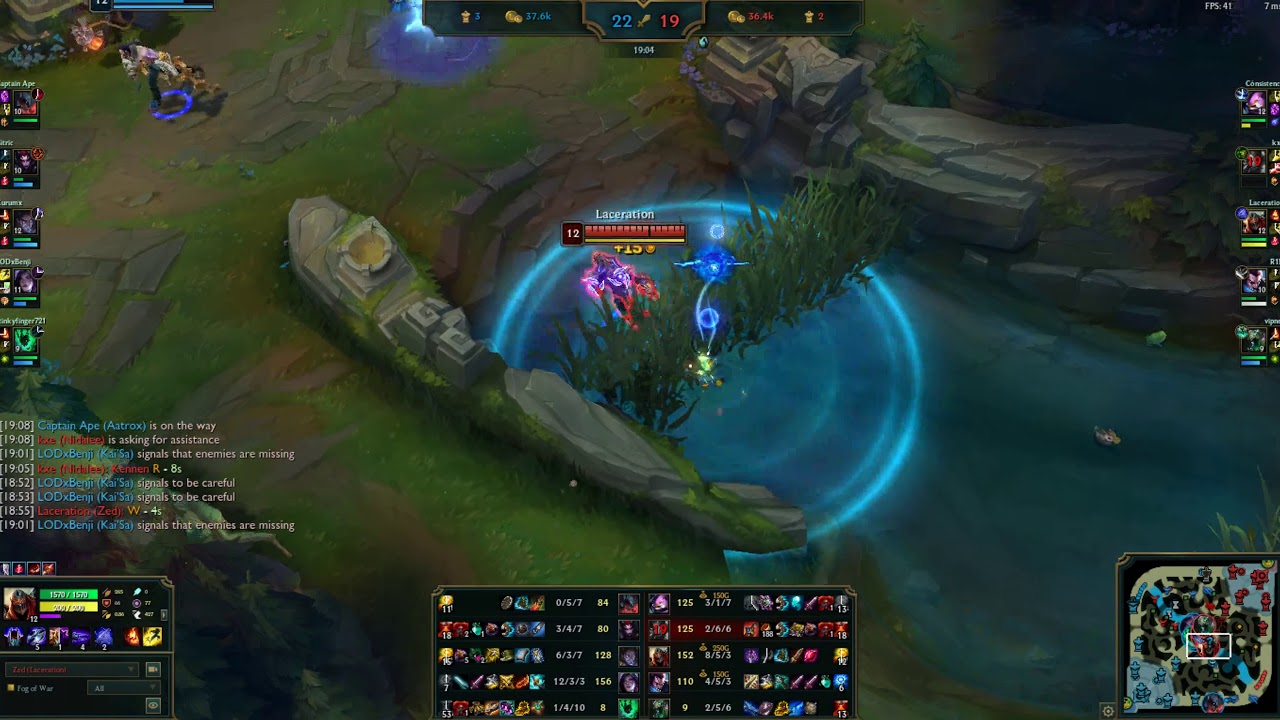 laceration zed build laceration zed build