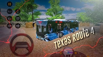 Bus Simulator 2023 | Texas Route 4 | Best bus Gameplay Walkthrough ( Android/IOS ) #bestgame