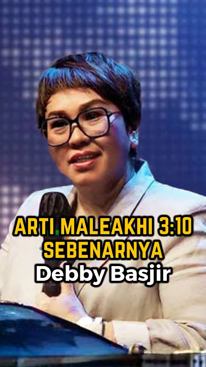 HUKUM TABUR TUAI DALAM ALKITAB - DEBBY BASJIR #shorts