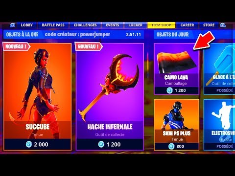 nouveau skin demon dans la boutique du 23 mars sur fortnite video onlajn - fortnite astuce de pro