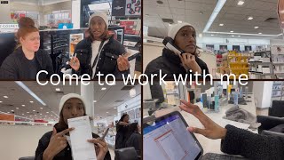 Come to work with me as an Ulta Hairstylist(it was slow!!)