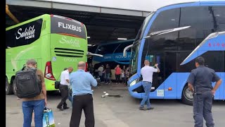 Batida na traseira de ônibus | Rodoviária provisória de Taguatinga #live #bus #brasília