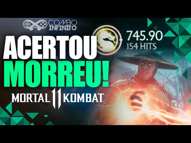 MORTAL KOMBAT 11: ENCONTRADO UM COMBO INFINITO DESTRUIDOR! 