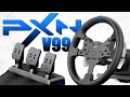 PXN V99 — 30 СМ, 3 ПЕДАЛИ И КОРОБКА ПЕРЕДАЧ — ЛУЧШИЙ БЮДЖЕТНЫЙ ИГРОВОЙ РУЛЬ 2024?