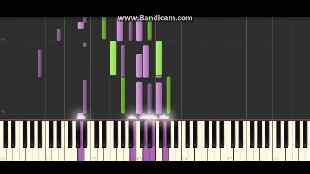 спят усталые игрушки на синтезаторе цифрами.