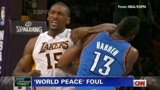 Only in America:  Metta World Peace