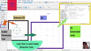 | #Archicad #Tutorial | - | #amazing #technique of #Radial #dimension  #tools in #2d #drawing |