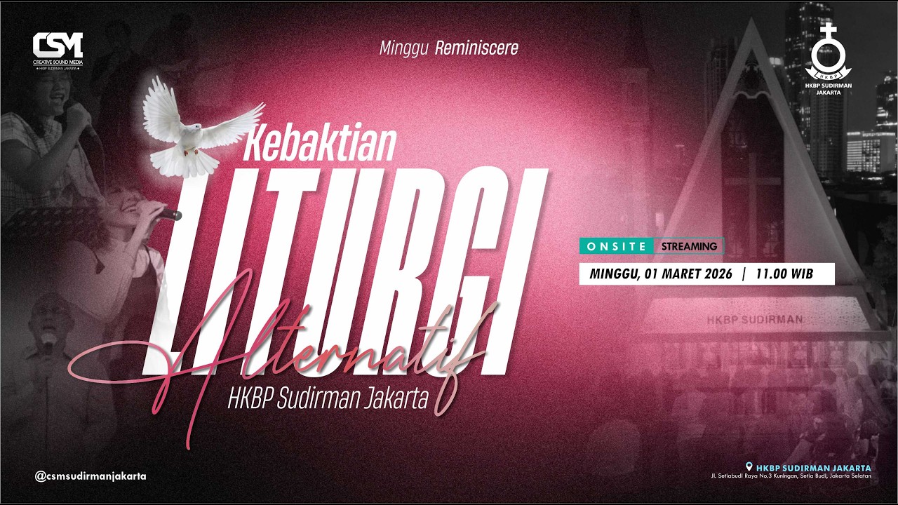 (LIVE) IBADAH KEBAKTIAN LITURGI ALTERNATIF (KLA) MINGGU 1 Maret 2026