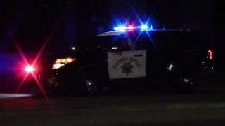CHP Ford Explorer Responding