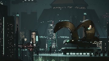 Cyberpunk Egypt, Unreal Engine5, Cinematic